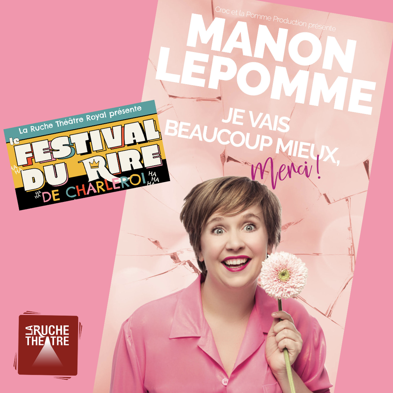 Le Festival du Rire de Charleroi Manon Lepomme Le 13 avr 2025